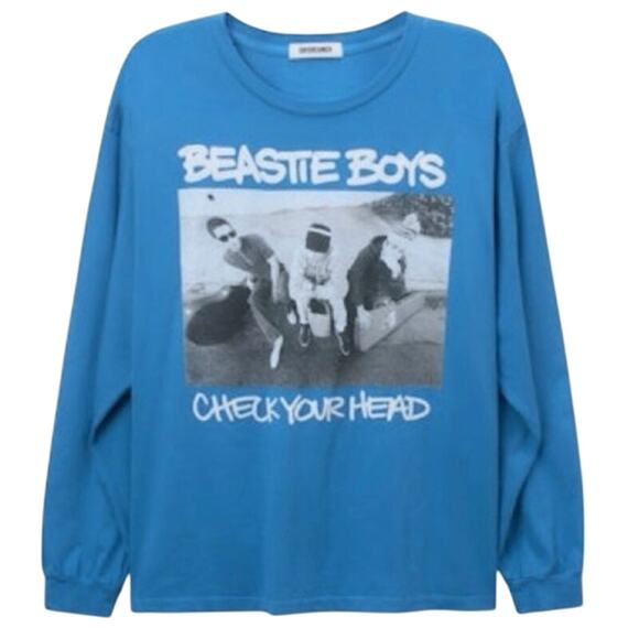DAYDREAMER Beastie Boys Check Your Head Merch LS Tee, Size S / P2P Approx 23.25” - Picture 7 of 9